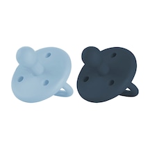 2'li Emzik 0+ Ay - Mineral Blue / Deep Blue 3 Adet