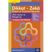 Dikkat Zeka - Bilişsel ve Düşünsel Beceriler 8-9 Yaş Zihin Açma ve Pekiştirme 4.Kitap - Alison Primrose - Dikkat ve Zeka Akademisi