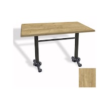 Çipa Döküm Ayak Masa 70x120 Cm - Werzalit, Wermodin Ve Allzalit Tabla - Avalon Pine Çok Renkli