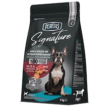 Peritas Signature Kuzulu Yetişkin Küçük Irk Köpek Maması 3 Kg