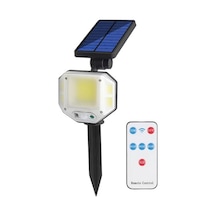 Pm-14917 Sensörlü Kumandalı 3 Kademeli Solarlı Bahçe Aydınlatma Lambası