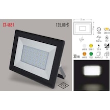Cata Ct-4657 Slim Led Projektör 30w Beyaz Işık N11.571