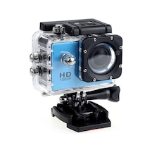 Mavi Yeni Ultra Yüksek Çözünürlüklü 4k Wifi Spor Kamerası Bisiklet Kayak İçin Uygun Ultra Geniş Açılı Dış Mekan Su Geçirmez Kamera Sualtı Dv Spor Kamerası