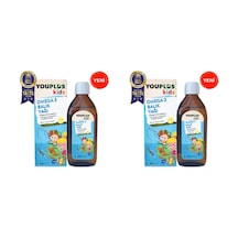 Youplus Kids Omega 3 150 ML Şurup 2 Adet