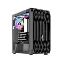 1st Player Arıya Ay7 Siyah 650w 80+ Argb 4x12cm Fan Temperli Cam Mesh Usb 3.0 Atx Kasa