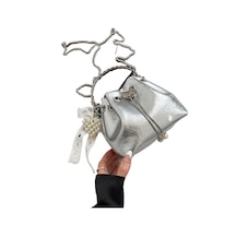 Crosswing Zincir Kova Çantası-gümüş Gümüş