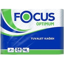 Focus Optimum Çift Katlı Tuvalet Kağıdı 3 x 24 Rulo