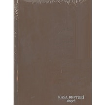 Özkan 17X24 Kasa Defteri 368 Yaprak Kahverengi
