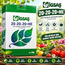 İgsaş 20-20-20+me Npk Yaprak Ve Damla Sulama Gübresi 1 Kg