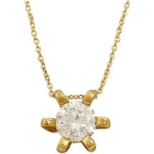 Tektaş Kolye 1.88 Gram 14 Ayar Altın