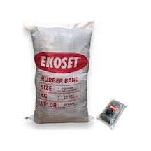Siyah Paket Lastiği 70mm 25 Kg