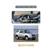 Toyota Rav4 2000-2005 Torpido Koruma Halısı Gri Kenar