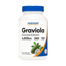 Graviola Extract 4,000 Mg 240 Kasğl 120 Servis
