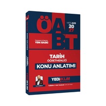 Yediiklim Yayınları 2027 Meb-ags Öabt Tarih Öğretmenliği Konu Anlatımı - Yasin Korkut