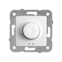 Linnera/rollina Beyaz Pro Dimmer Rl 20 500w Mekanizma Ve Düğme/kapak