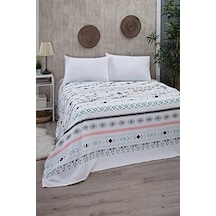 Fierce Tek Kişilik Pike Yatak Örtüsü 170 X 230 Açik Gri