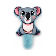 Lupox Dijital Koala Kuyruk Hışırtı Detaylı Peluş Oyuncak Mavi