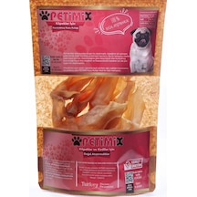 Petimix Kurutulmuş Kuzu Kulak Çiğneme Kemikleri Köpek Ödül Maması 100 G