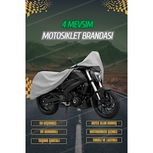 Gri Keeway Outlook 150motosiklet Brandası 4mevsim