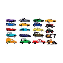8501004000 Majorette Street Cars 1:64 Metal 5'li Araba Seti , 3 A