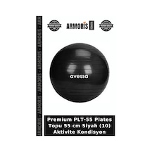 Premium Plt-55 Plates Topu 55 Cm Siyah 10 Aktivite Kondisyon