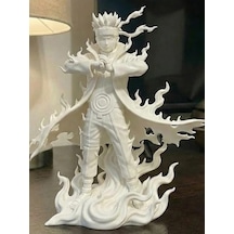 Ateş İradesi Savaşçı Figürü 3d Baskı Dekor