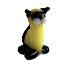 El Yapımı Mini Murano Cam Kedi Biblo A142-02
