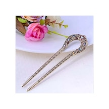 So-much Vintage 1. Sınıf Taş Işlemeli Metal Topuz Tokası-8 Taşlı Desenli - 255478013 Taşlı Desenli - 255478013 Taşlı Desenli