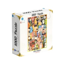 1000 Parça Puzzle Miyav Mahalle