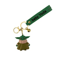 Schulzz Star Wars Baby Yoda Çok Yönlü Hq Çanlı Anahtarlık
