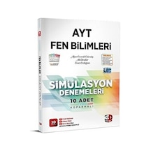2023 AYT Fen Bilimleri Simülasyon Denemeleri -  3D Yayınları
