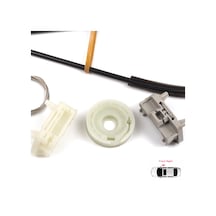 Sağ Cam Kriko Seti Ford Focus Mk1 98-2007 2/3 Kapı Hb Coupe İçin