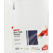 Noki Telli Dosya Eco 4828 Beyaz 50'li 48288-010