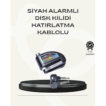 Çift Modlu 110db Alarmlı Disk Kilidi Suya Dayanıklı