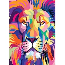 Nova 1000 Parça Renkli Aslan Portresi Puzzle