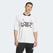 Adidas Lamine Yamal Erkek Beyaz T-shirt Kd6432 Adidas Lamine Yamal Erkek Beyaz T-shirt Kd6432