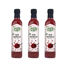 Gül Sirkesi 3x500 Ml %100 Katkısız Doğal Özel Üretim