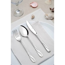 Safir Sade 12 Ad. Yemek Bıçak Takımı 18-10