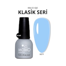 Momo Professional Kalıcı Oje K071 Bebek Mavisi 14 Ml