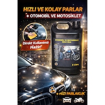 5 Litre Ekonomik Boy Hızlı Cila Uzun Süreli Parlaklık Ve Koruma