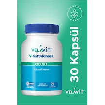 Velavit V-Nattokinase Takviye Edici Gıda 30 Kapsül