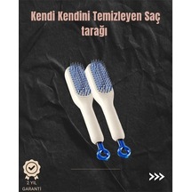 Ers Kendini Temizleyen Hava Yastıklı Saç Tarağı Düğümsüz Tarama