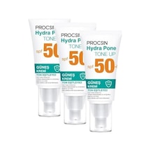 Procsın Hydra Pone Spf 50+ Güneş Kremi 50 Ml 3 Paketi 0