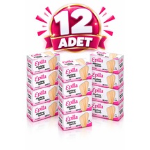 Epilla Abeslang Tahta Dil Basacağı Dil Çubuğu Ahşap Ağda Spatulası 12 X 100'lü