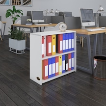 Kenzlife Klasörlük Raflı Burutay Byz 70 80 30 Kitaplık Ofis Arkalıksız Diğer