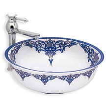 Eva Banyo Lena E-7019 Tezgah Üstü Porselen Lavabo