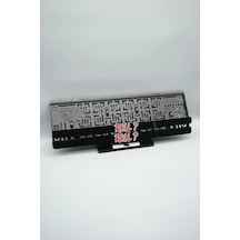 Roll Yazılı 3d Kabartmalı Pleksi Araba Plakalığı - 848648010