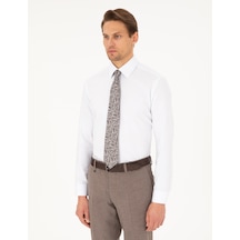 Pierre Cardin Erkek Beyaz Gömlek Desenli 50292309-vr013 Beyaz