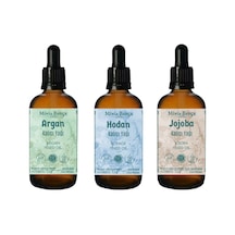 Minia Bahçe Argan Yağı+ Hodan Yağı+ Jojoba Yağı 3'lü Set 3 x 30 ML