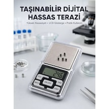 Hassas Tartım İçin Dijital Cep Terazisi Sayma Modlu Yeni Nesil Çr